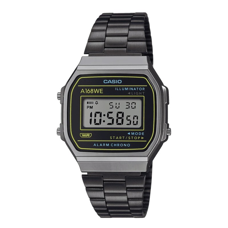 CASIO VINTAGE Mod. ICONIC - 50th ANNIVERSARY BLACK  A168WEHB-1AEF